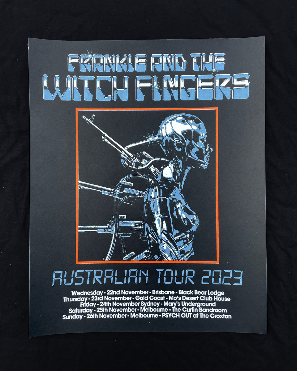 CLEARANCE]] Frankie Australian Tour Poster by Branca – Church of