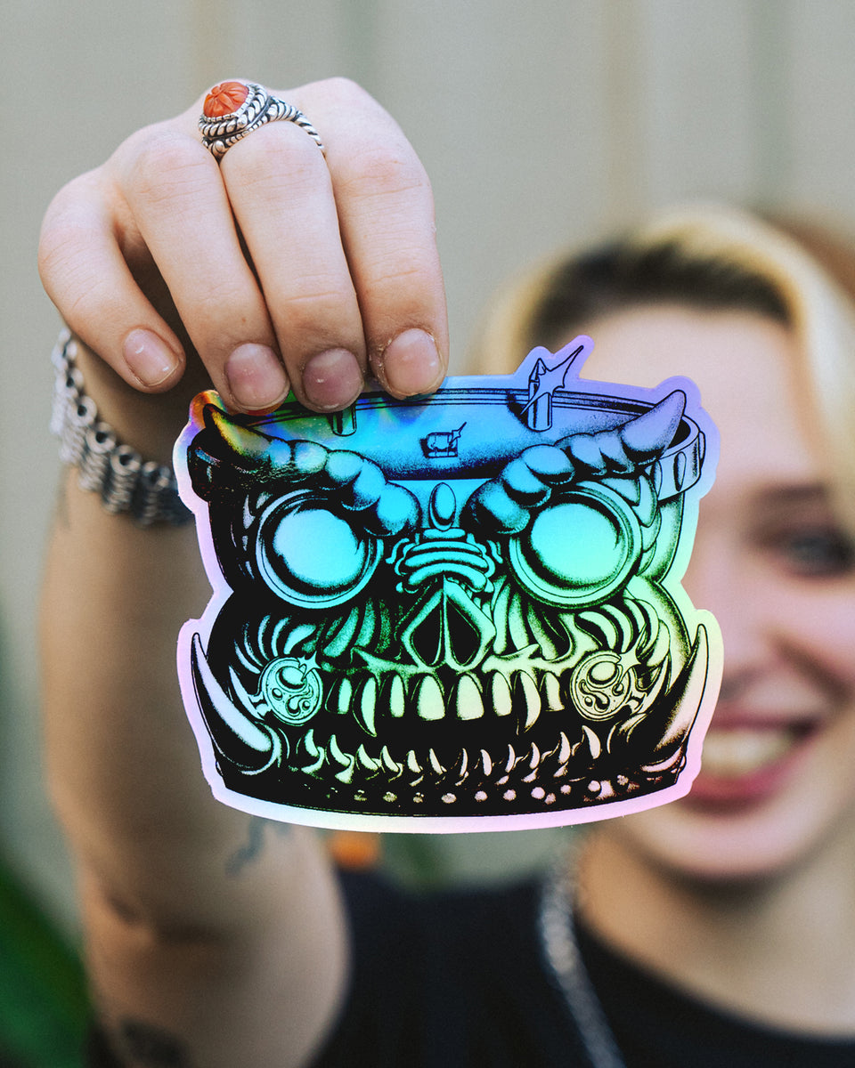 Frankie Chrome Electricide Sticker by Jordan Warren – Church of Pickle