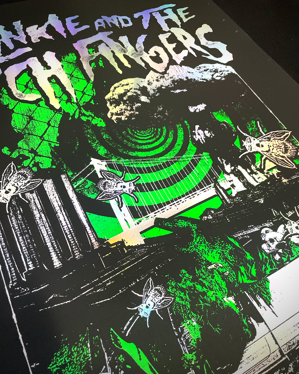 Frankie Foil Detroit Poster by Get a Real Job Kid – Church of Pickle