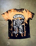 Frankie Double Warrior Bleach Drip Tee by riot1394