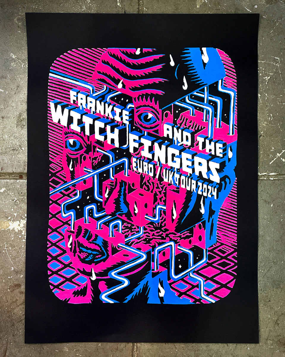 Frankie 2024 Euro Tour Poster by Mathieu Desjardins – Church of Pickle