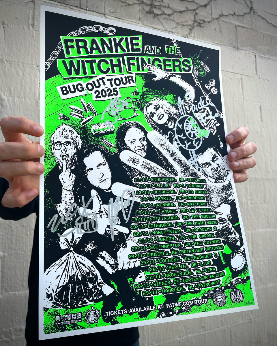 Frankie Signed European Tour Poster November 2025 (Screen Print