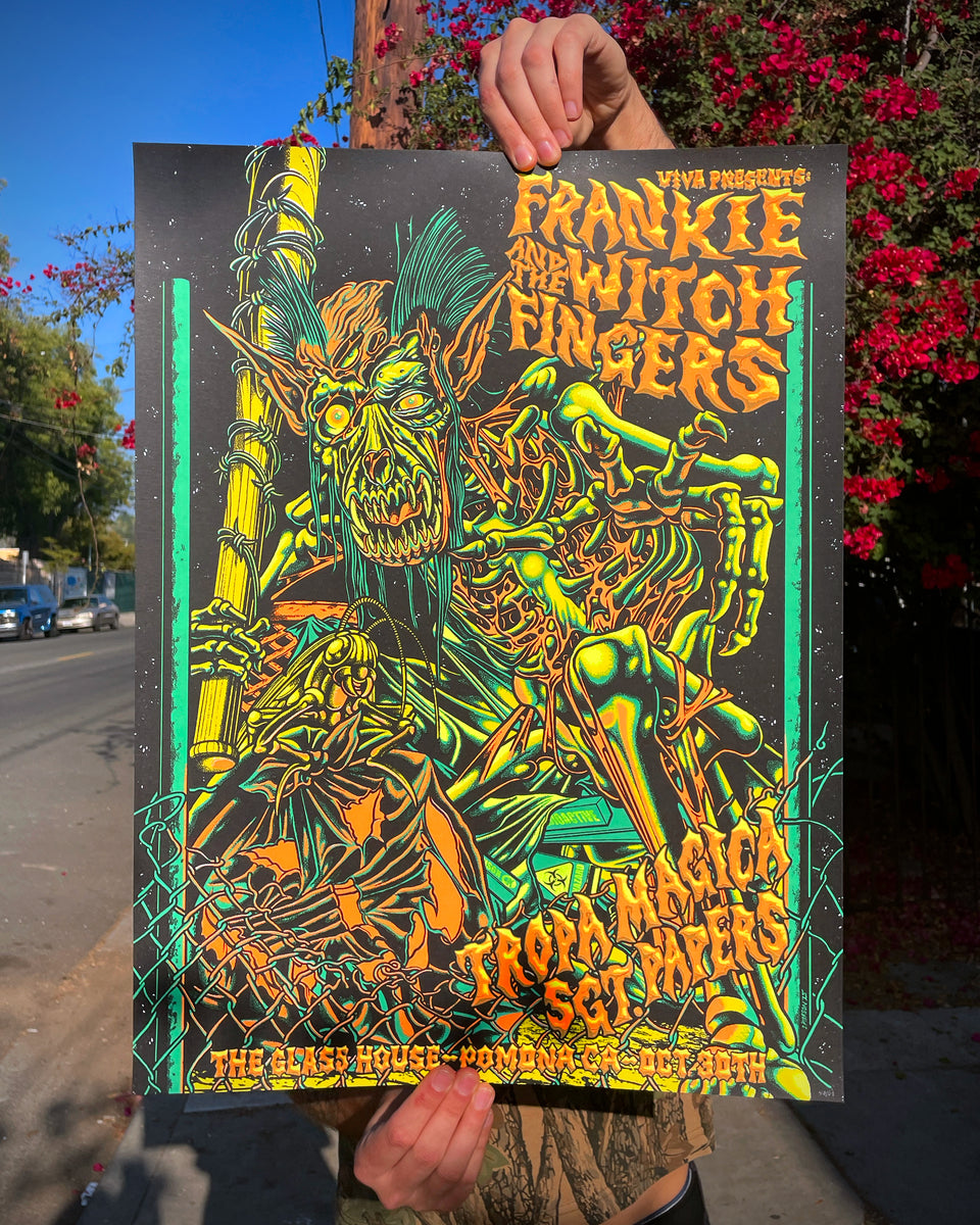 Frankie Halloween 2025 Poster by Sam Pierson – Church of Pickle