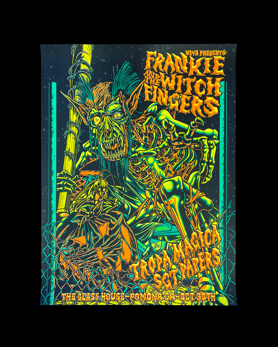 Frankie Halloween 2025 Poster by Sam Pierson – Church of Pickle