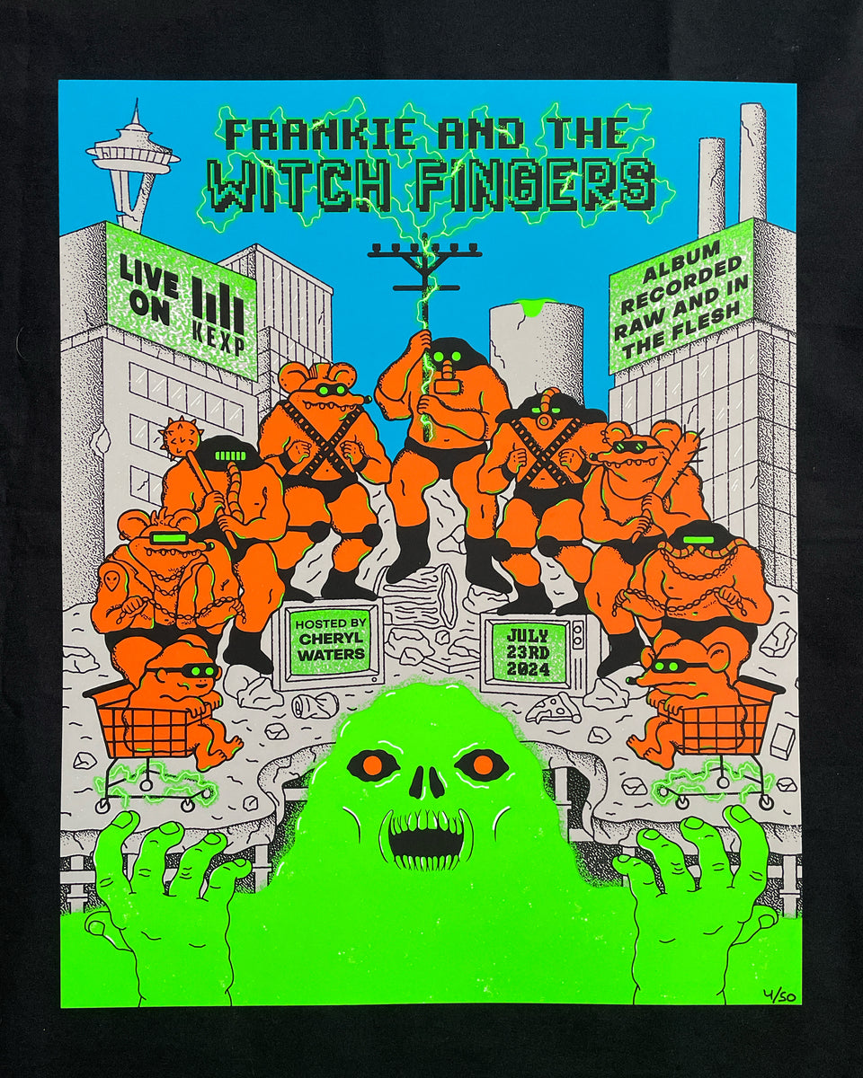 Frankie KEXP Live Poster by Siobhan McCarthy – Church of Pickle