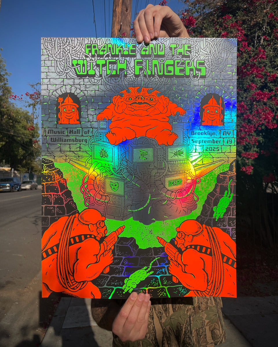 Frankie Foil Brooklyn Poster by Siobhan McCarthy – Church of Pickle