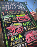 Frankie Signed Album Release Poster by Ditch Witch