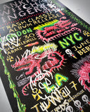 Frankie Signed Album Release Poster by Ditch Witch