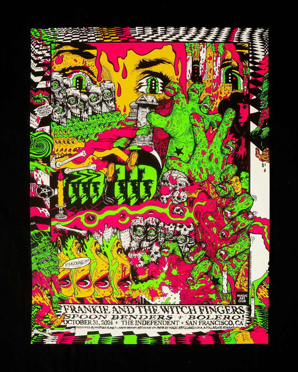 Frankie SF Halloween Poster by Magic Art Club – Church of Pickle