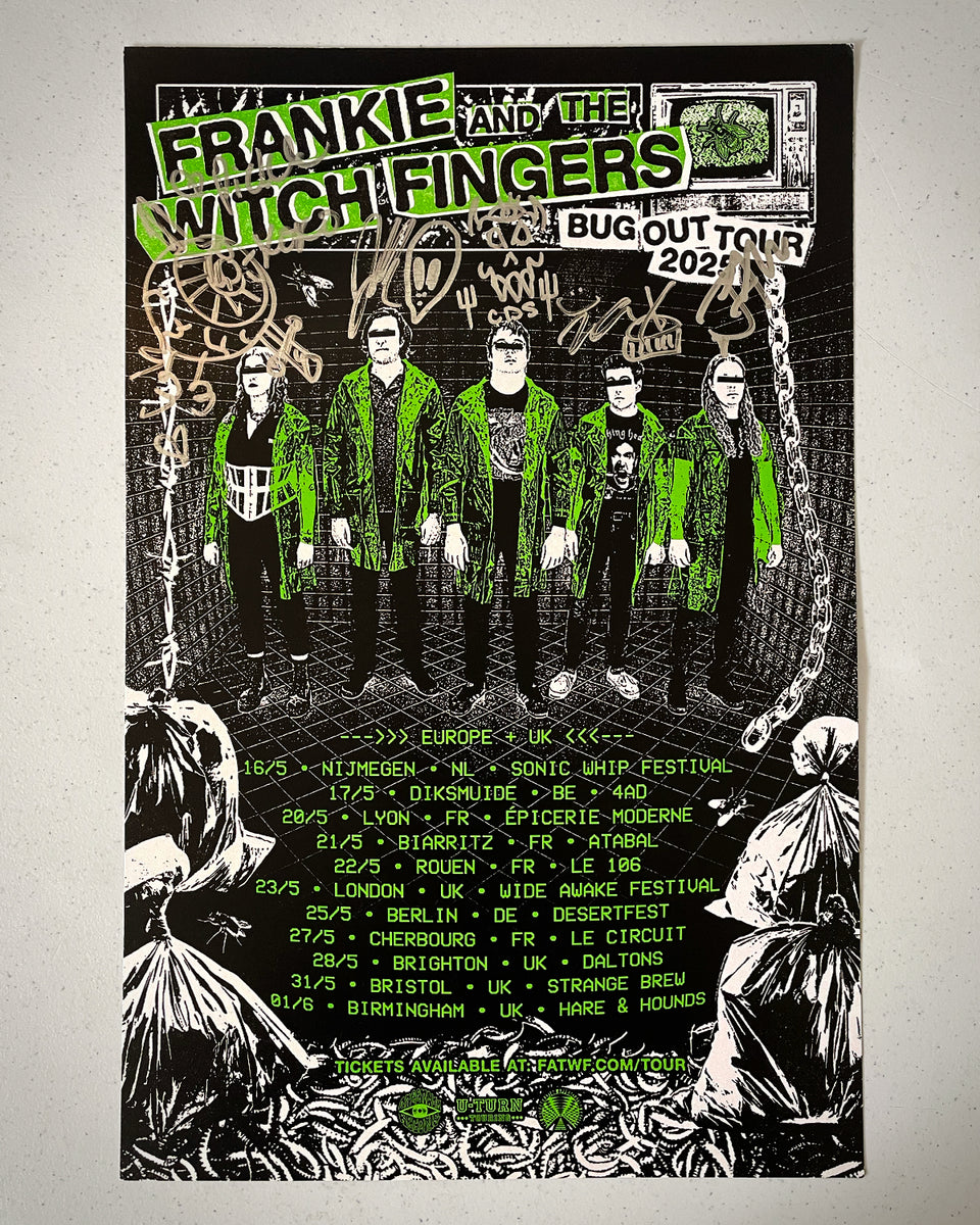「GOBLIN」TOUR サイン入りポスター Frankie Signed 2025 European Tour Poster – Church of Pickle