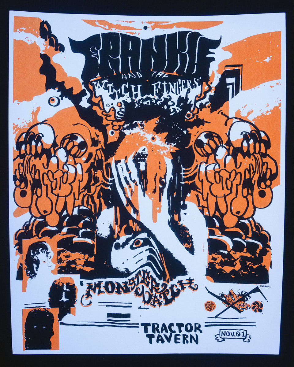 CLEARANCE]] Frankie Tractor Tavern Poster by C.M. Ruiz – Church of