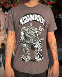 Frankie Double Warrior Grey Tee by riot1394