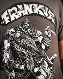 Frankie Double Warrior Grey Tee by riot1394