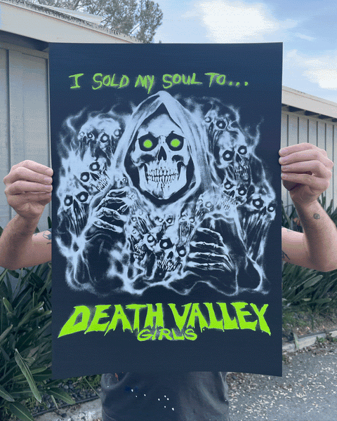 Death Valley Girls "I Sold My Soul" Poster