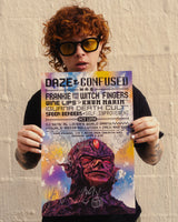 [[CLEARANCE]] Frankie Signed Daze & Confused Poster