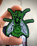 Frankie Embroidered Fly Patch