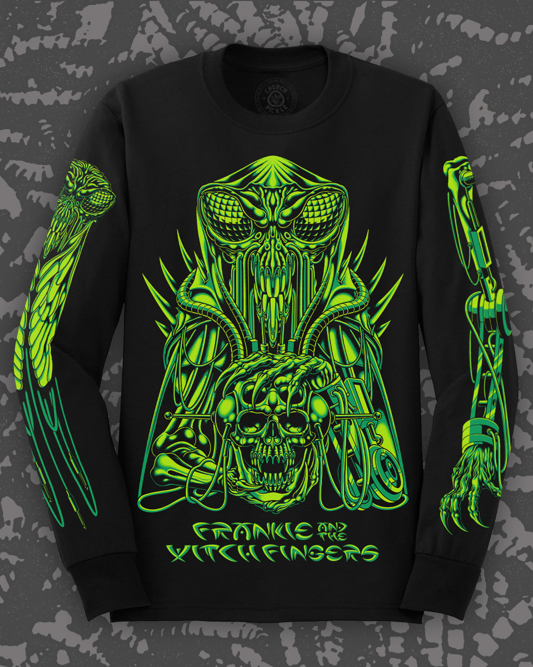 Frankie Insectoid Long Sleeve by Sam Pierson – Church of Pickle