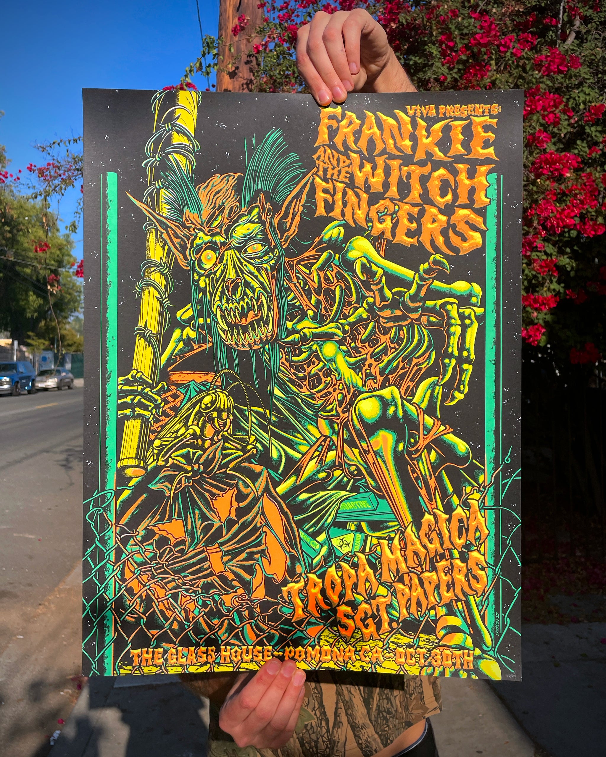P. Paul Fenech Happy Halloween サイコビリー 🎃Happy Halloween🦇 - I was in a nice Halloween SF secret art