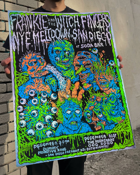 Frankie Foil NYE Poster by Pat Roison