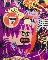 Frankie Signed Data Doom Tour Poster by Igor Hofbauer