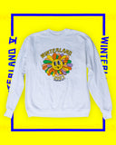 Winterland White Crewneck Sweatshirt