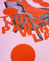 Winterland The Nude Party Risograph Poster