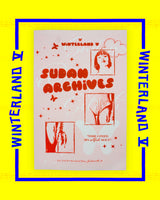 Winterland Sudan Archives Risograph Poster